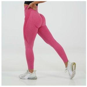 NVGTN Hot Pink Seamless Leggings
